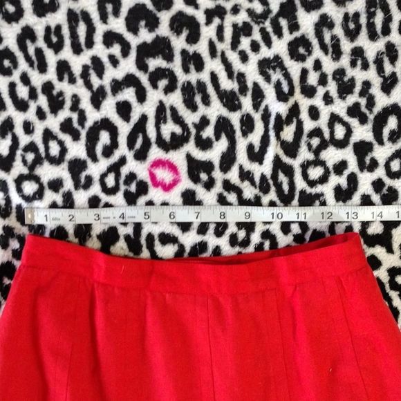 Pure Linen 🌟 4 For $15 Red Skirt - Picture 5 of 12